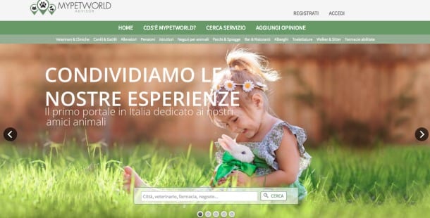 My Pet World: la nuova community dedicata al mondo animale