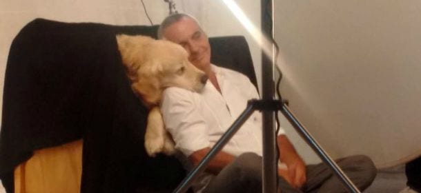 Giorgio Panariello e il cane abbandonato: "Se non è di nessuno lo tengo io"