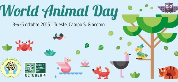 World Animal Day: a Trieste si celebra il mondo animale e la natura