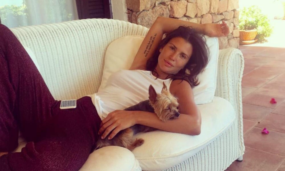 Claudia Galanti perde il cane e lancia un appello social