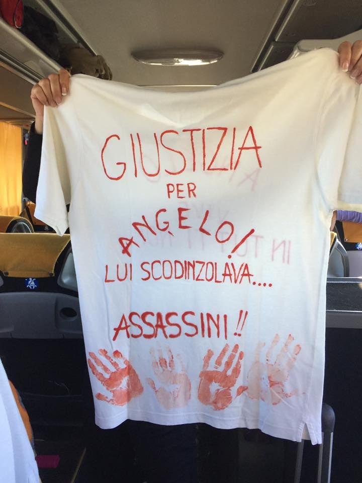 Cane Angelo: "ucciso una seconda volta", Sangineto blocca la manifestazione del 26 novembre 2016