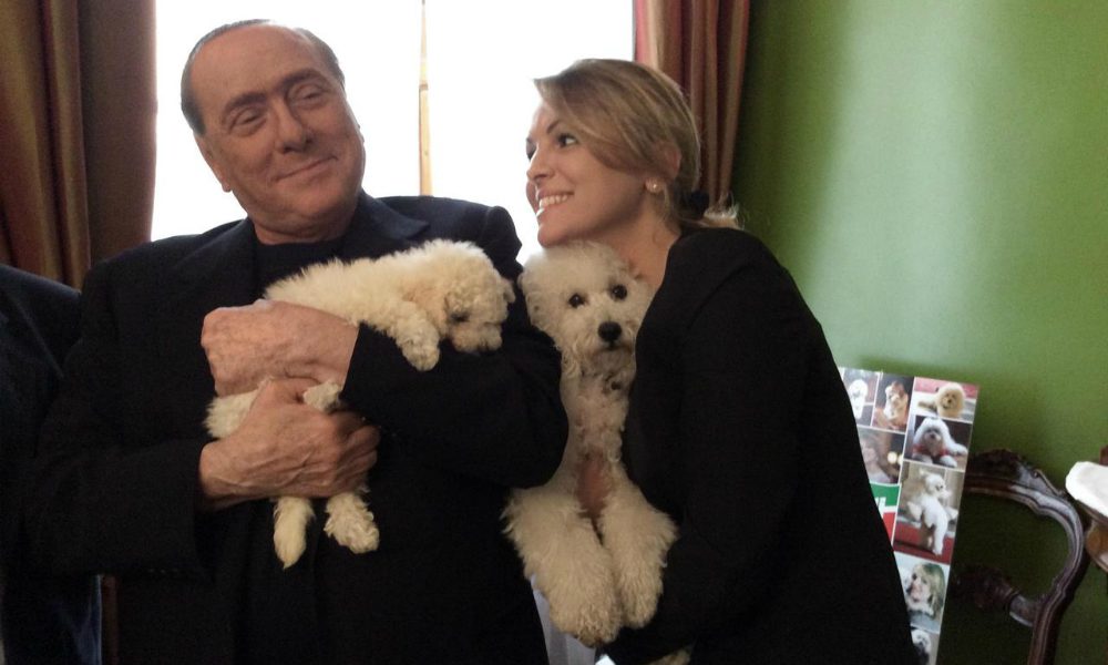 Silvio Berlusconi adotta tre cani abbandonati e dona loro una nuova vita [FOTO]