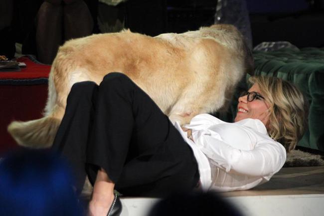 Maria De Filippi in vacanza con i cani: qualcosa però la preoccupa