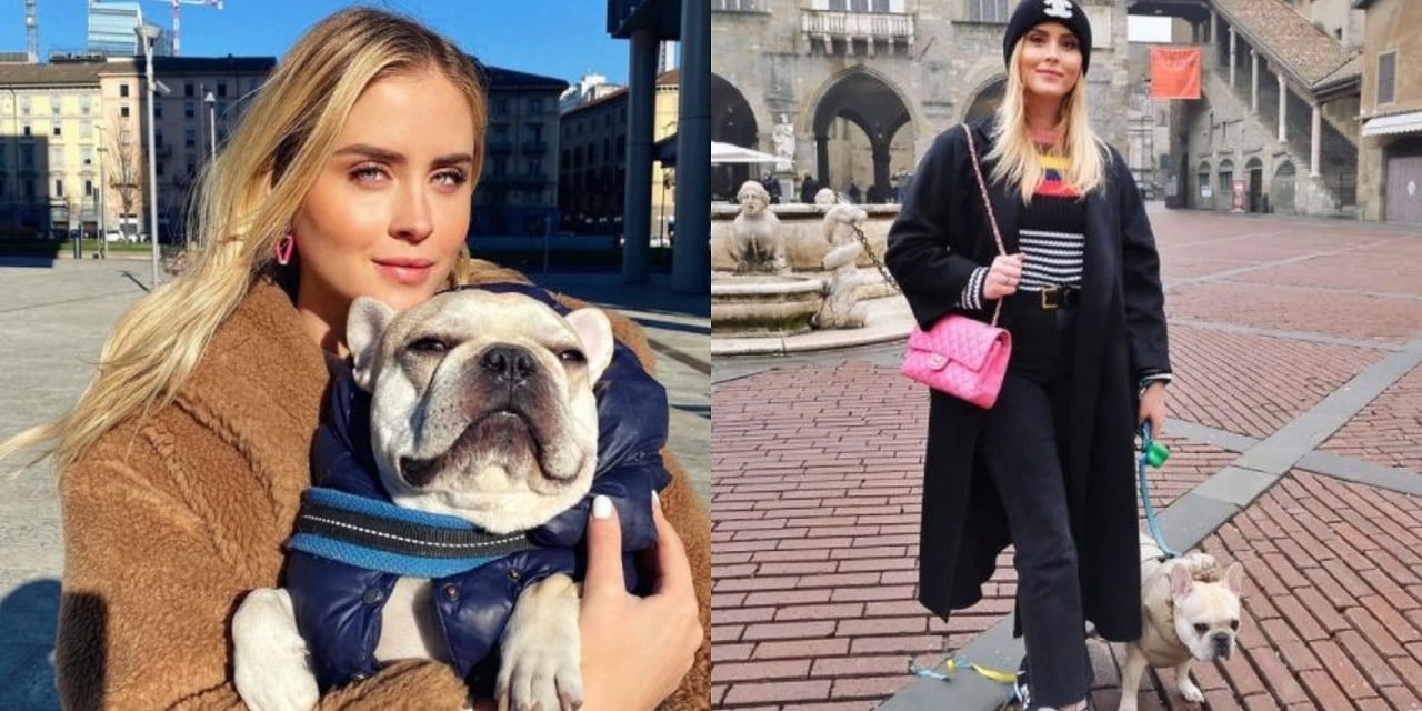 Valentina Ferragni cane