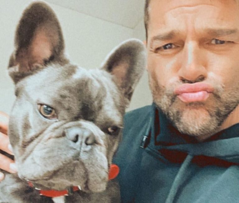 Ricky Martin, gli scatti simpatici con il suo cane Bartolo divertono i follower [FOTO]