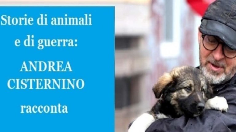 “Storia di animali e di guerra: Andrea Cisternino racconta”, l’evento promosso da Oipa