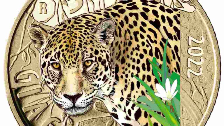 La Zecca dello Stato dedica una moneta esclusiva al giaguaro