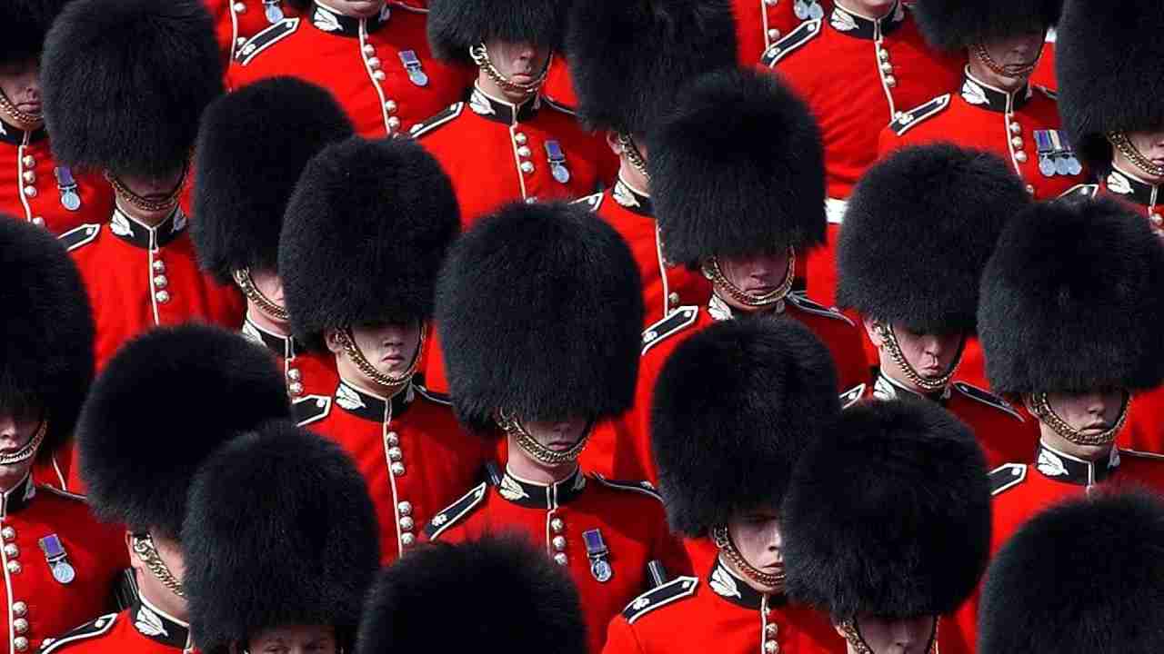 Cappelli orso Guardia britannica