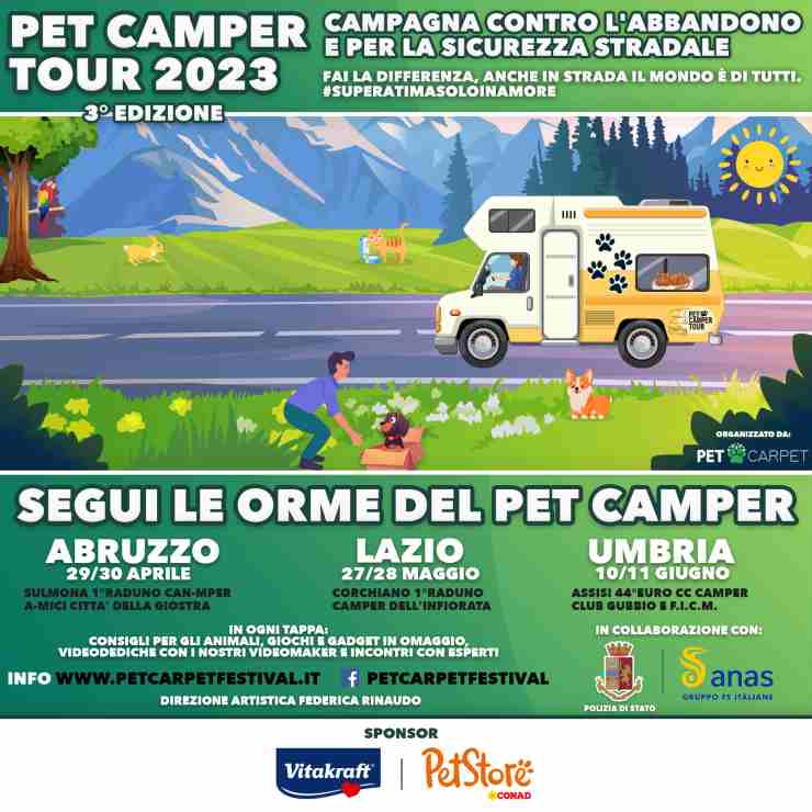 Programma Pet Camper Tour