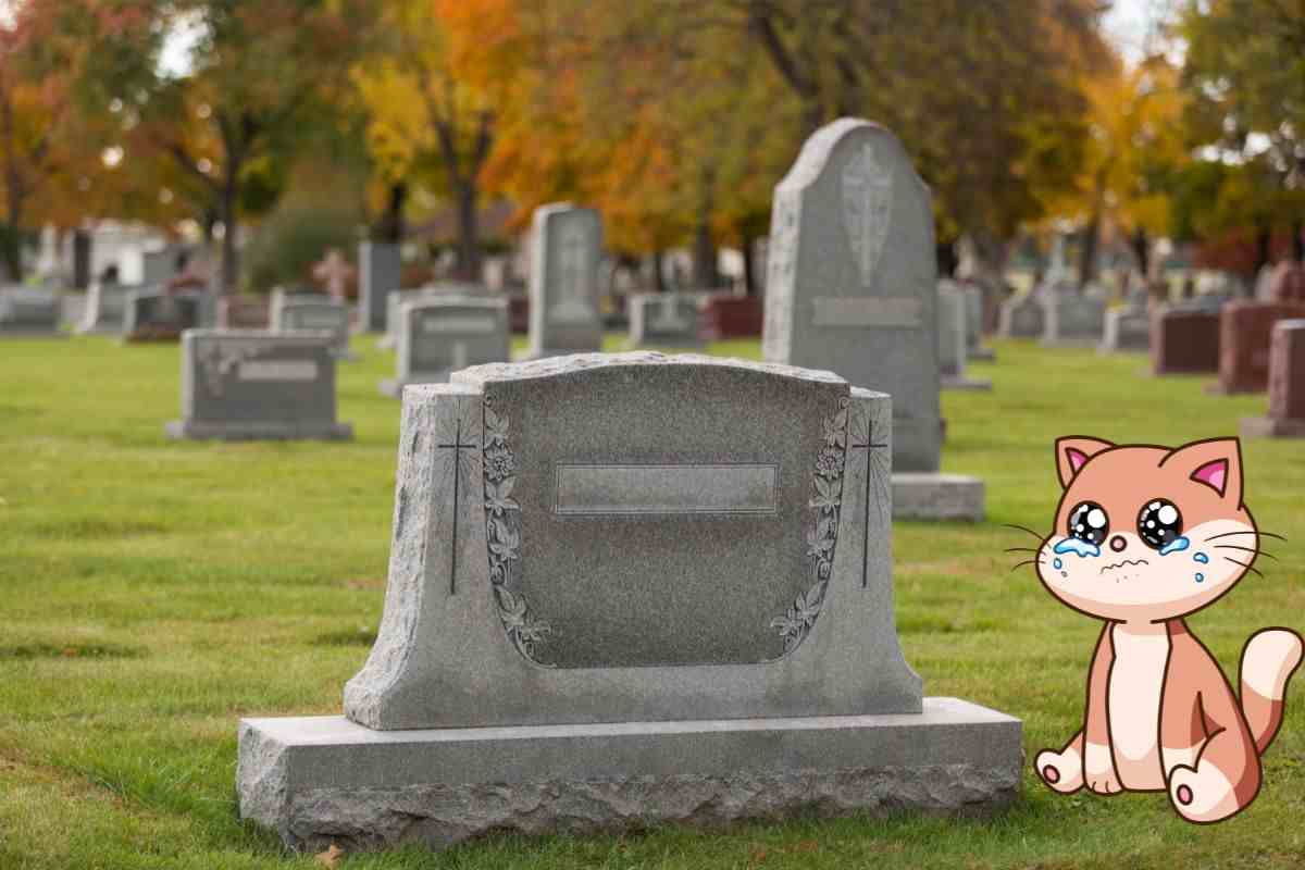 gatto visita tomba